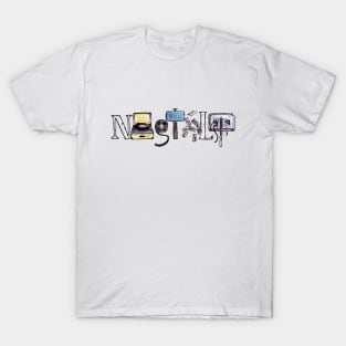 Music and Letters Nostalgia T-Shirt